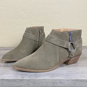 NWOB Lucky Brand Enitha Leather Booties, Size 7.5